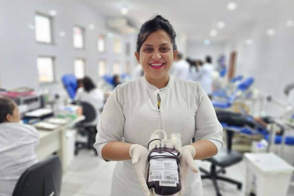 Programação especial no Dia Nacional do Doador de Sangue é promovida pelo governo de RO nesta terça-feira, 25