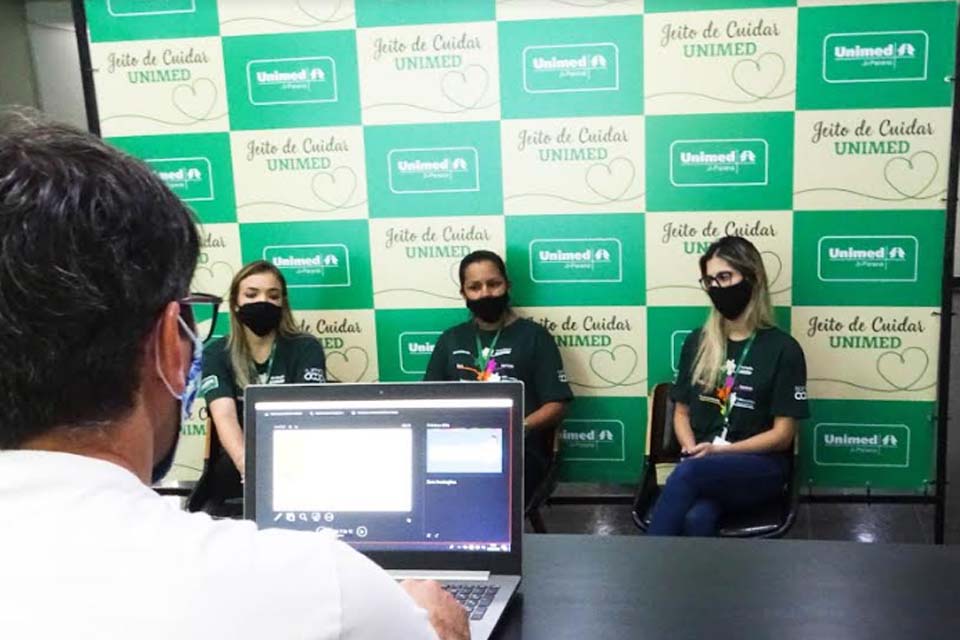 1° WEBINAR: Unimed investe em treinamento virtual para capacitar e qualificar profissinais da rede prestadora de serviços