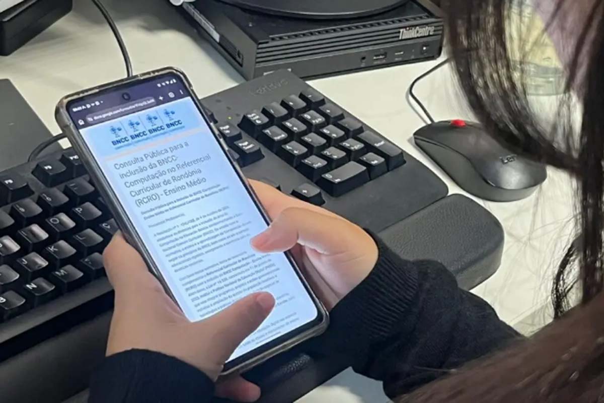 Consulta pública para inclusão da Computação no Referencial Curricular de Rondônia está aberta até 30 de junho