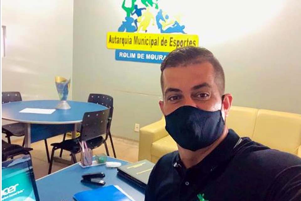 William Zanetti assume Autarquia de Esportes de Rolim de Moura