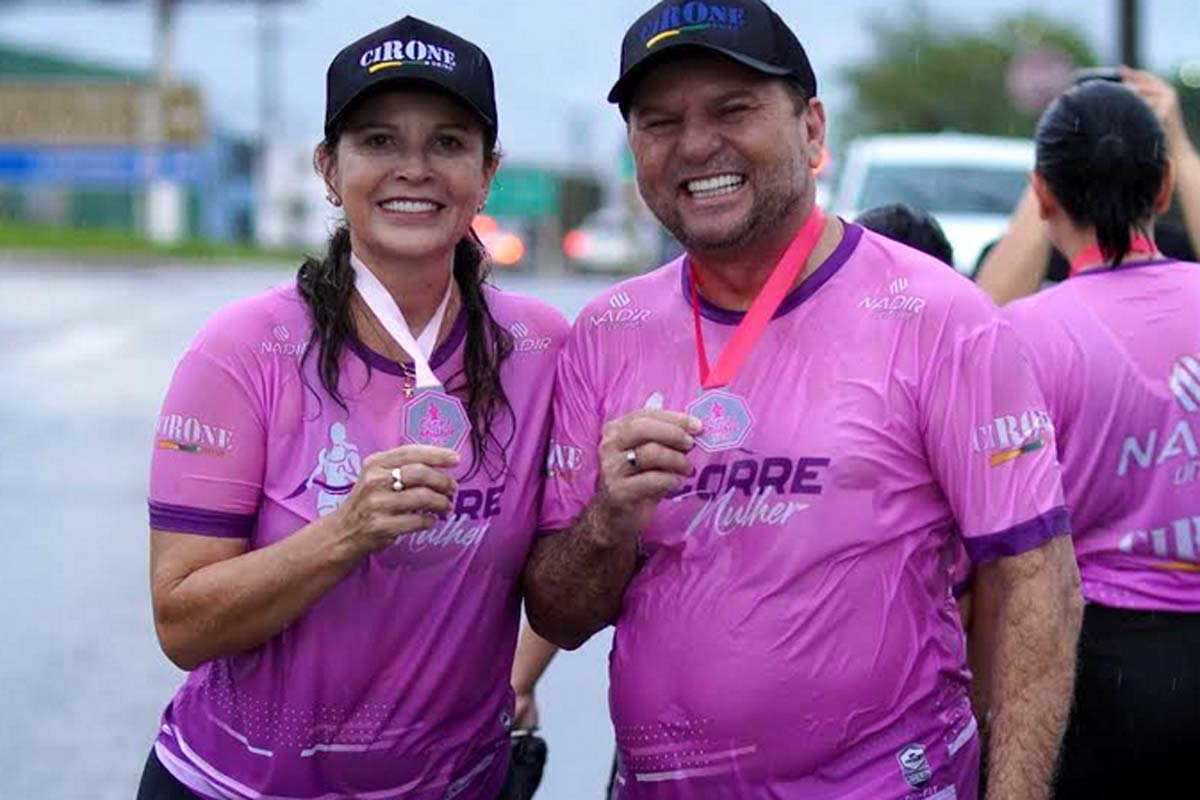 Acompanhando a esposa Noeli Deiró em eventos pelo Estado, Cirone diz que escolheu cuidar de pessoas