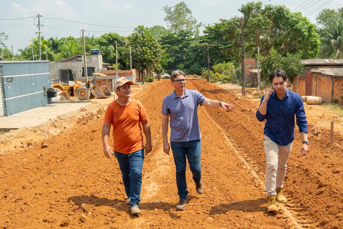Trecho da Avenida Brasil no setor 05 é mais uma via contemplada com drenagem e asfalto novo