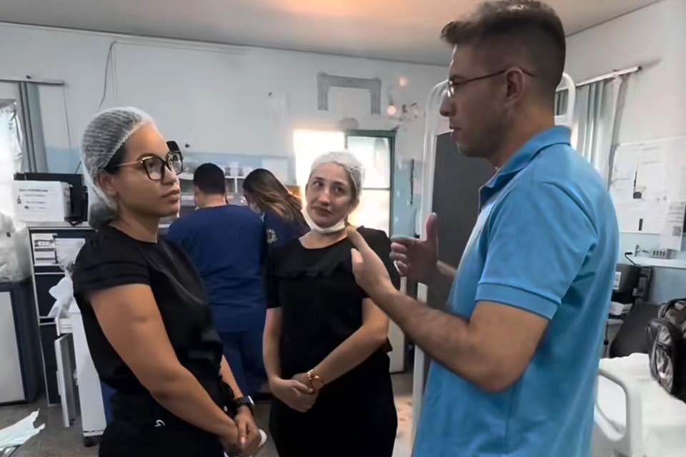 Vereador Pedro Geovar realiza fiscalização na UPA Sul e dialoga com pacientes e servidores