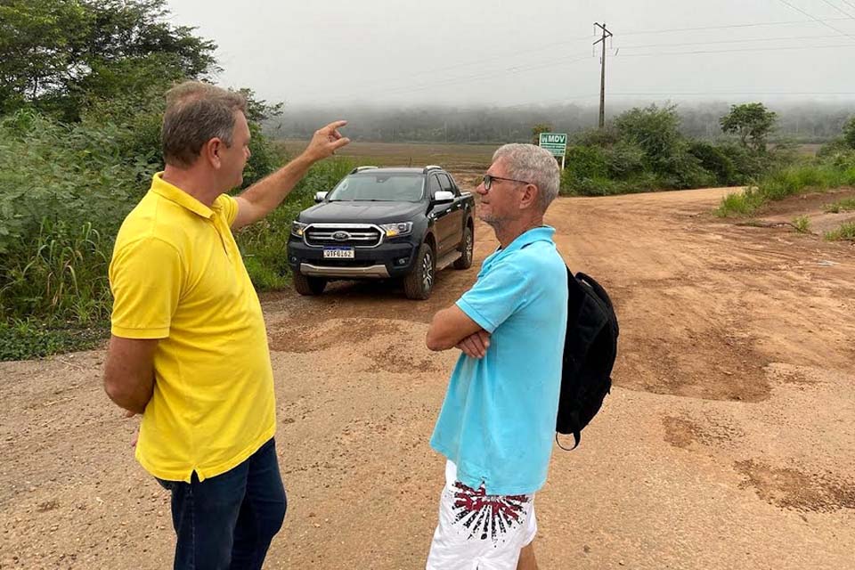 Luizinho Goebel solicita estadualização de estrada rural em Vilhena e governador atende pedido