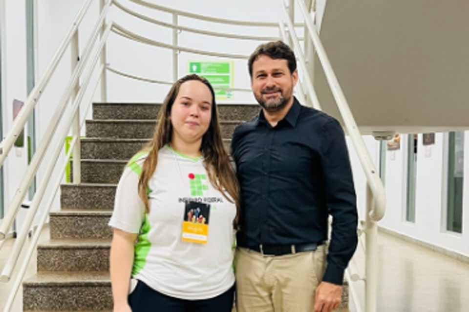 Aluna do Campus Ariquemes é escolhida para representar Rondônia em Brasília