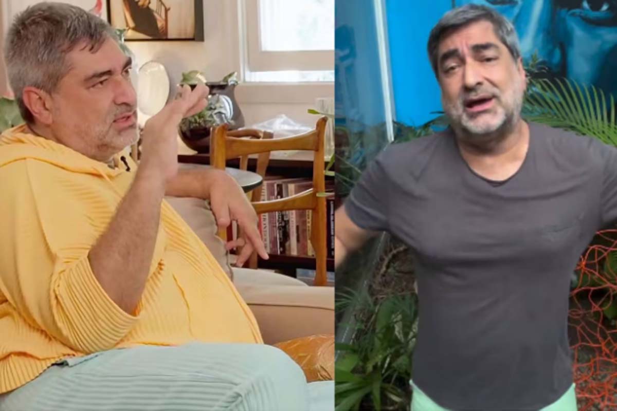 Aos 63 anos, Zeca Camargo fala após críticas ao físico: 