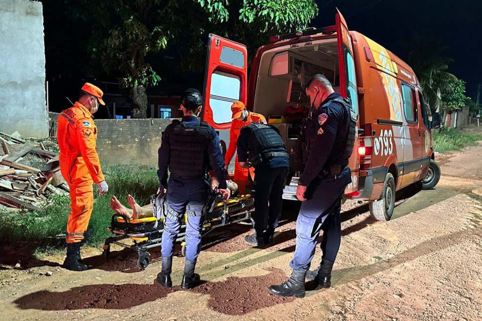 Motociclista tenta fuga da PM mas cai e acaba capturado