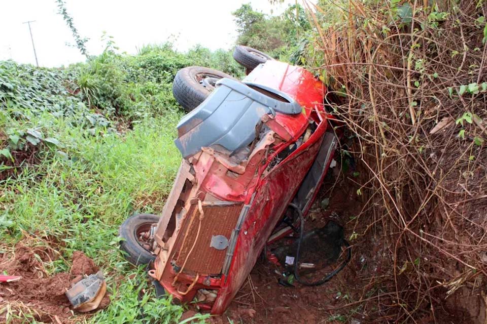 Homem morre em grave acidente na zona rural de Parecis