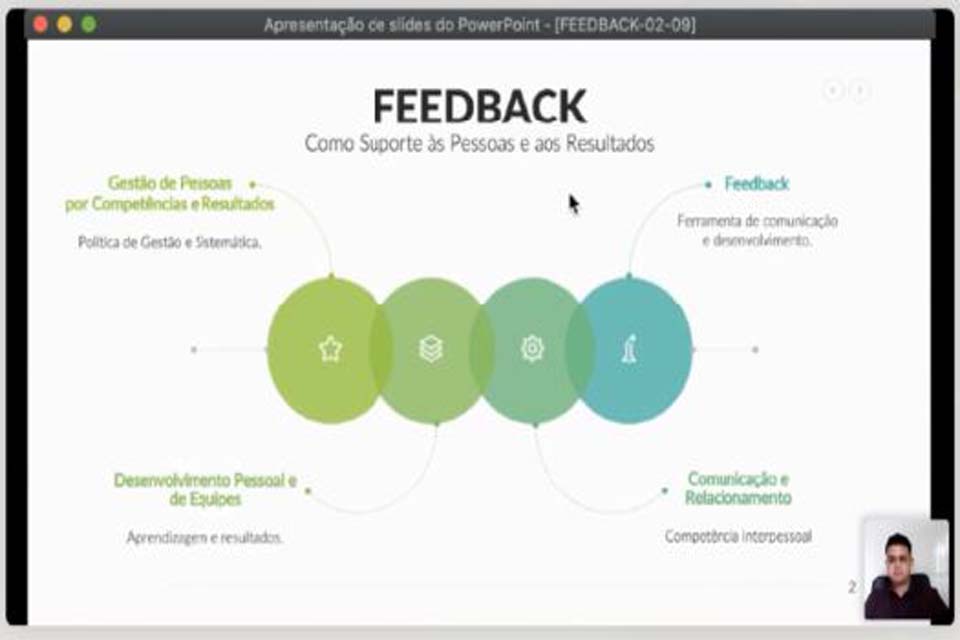 Mudança cultural a partir do “feedback” às pessoas é tema de palestra aos servidores do TCE-RO