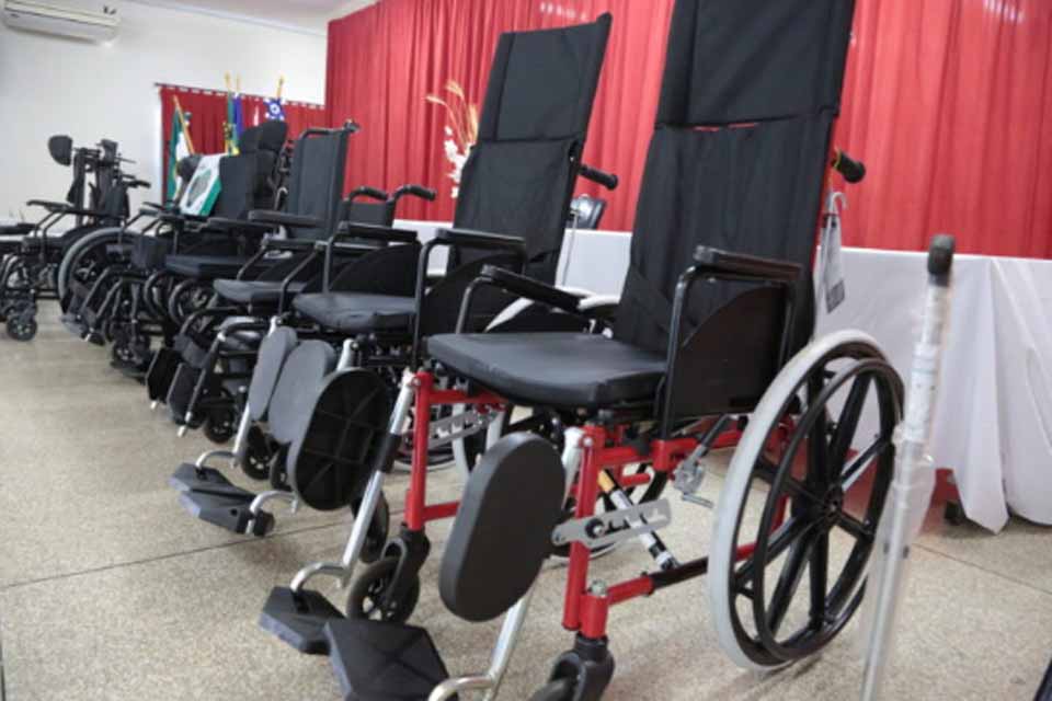 Campanha de conscientização; Cero recebe cadeiras de rodas e outros meios auxiliares de locomoção para redistribuição