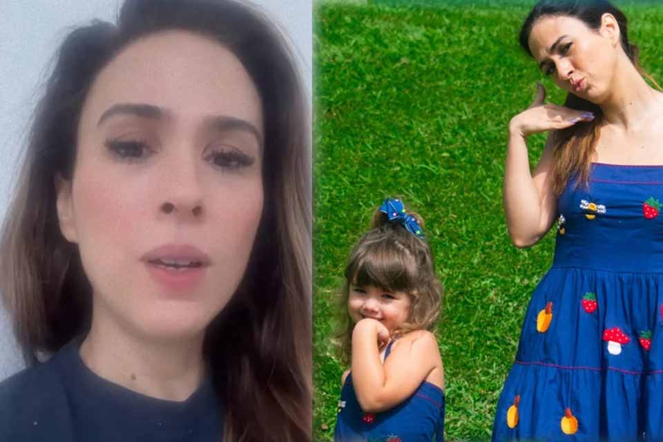 Tatá Werneck reforça importância do Teste do Pezinho após susto com diagnóstico da filha