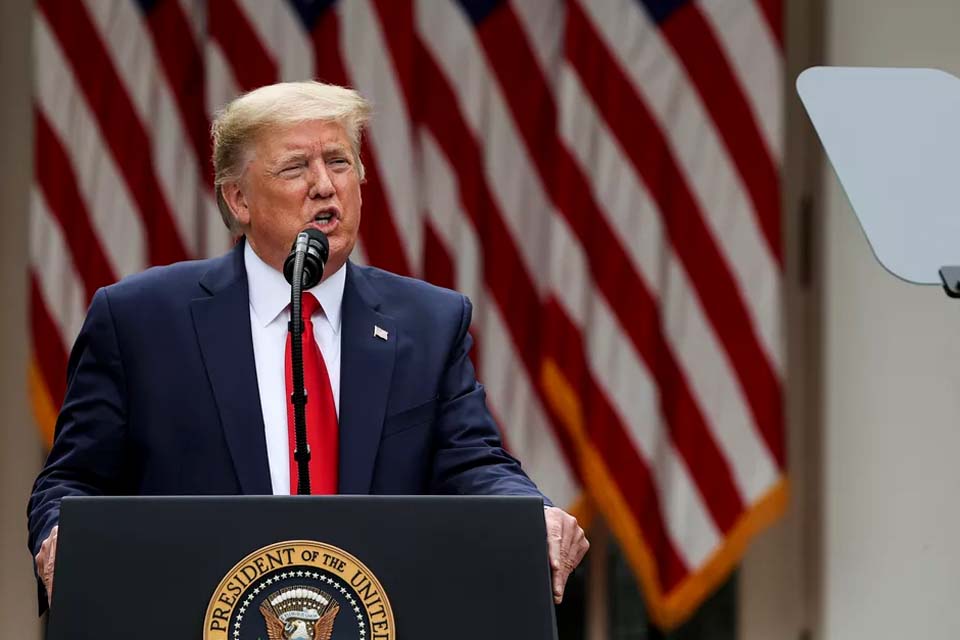 Trump rompe com OMS e acusa China de ser responsável por 'sofrimento no mundo'