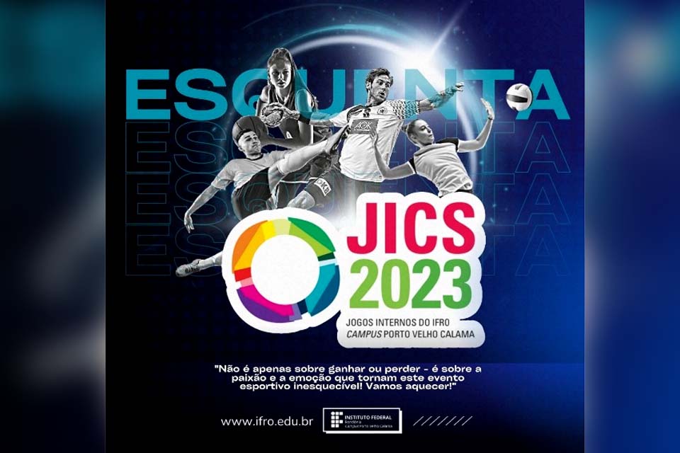 Abertura da XI edição dos Jogos Internos do IFRO acontece na quinta-feira, 20