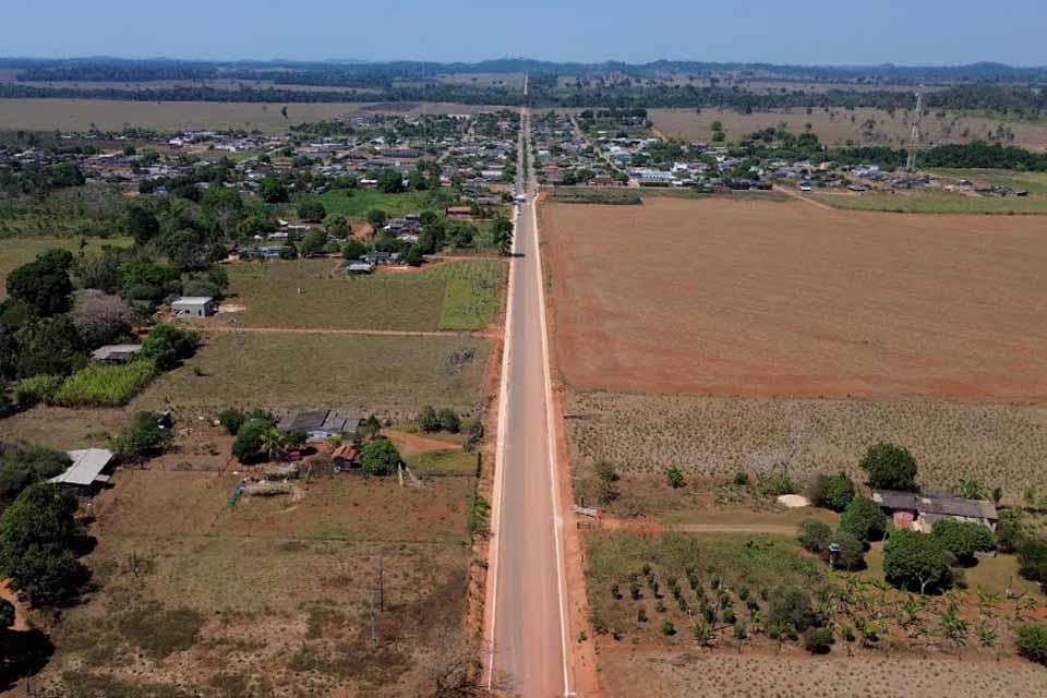 Prefeitura de Rio Crespo inaugura pavimentação de acesso à RO-140