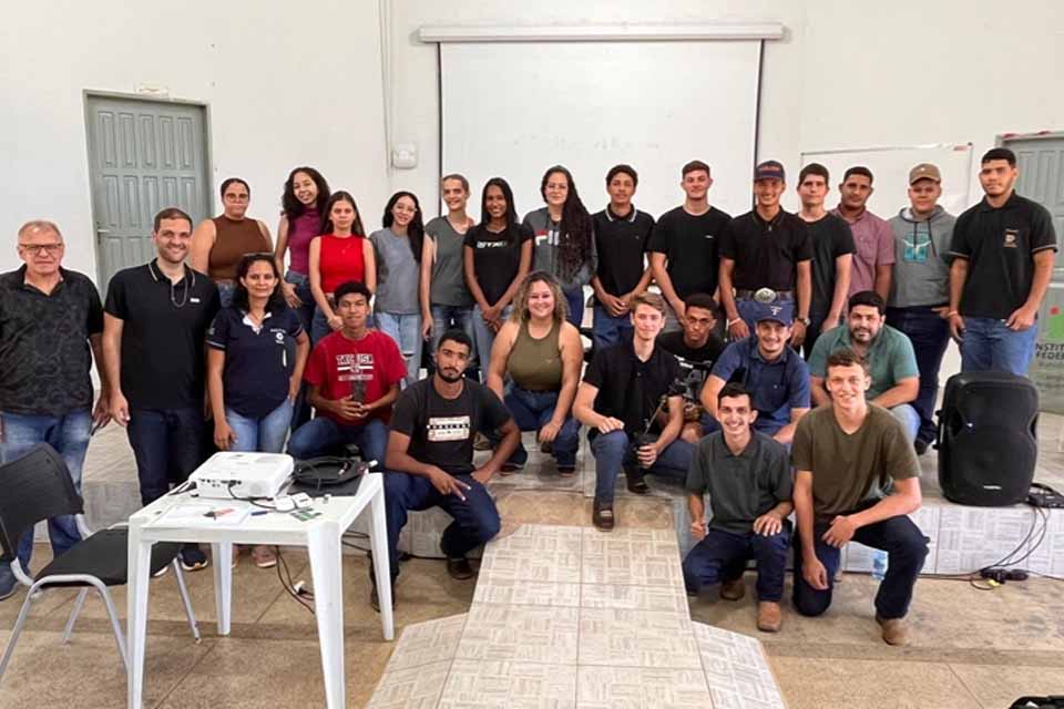 8ª turma de Agronomia é recebida com aula inaugural no Campus Ariquemes