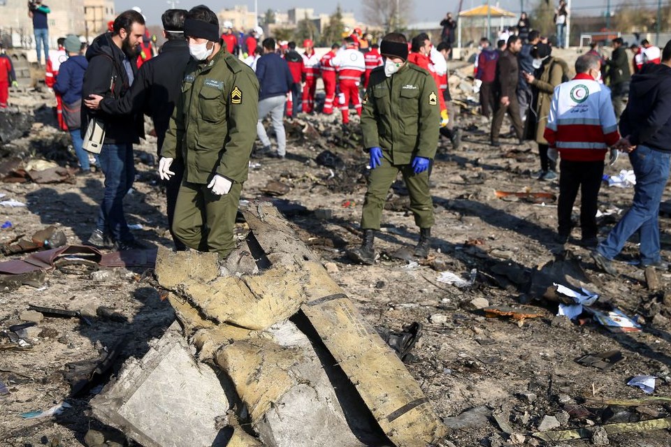 Irã: sequência de erros causou queda de avião ucraniano