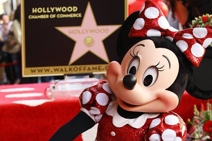 Minnie Mouse recebe estrela na Calçada da Fama