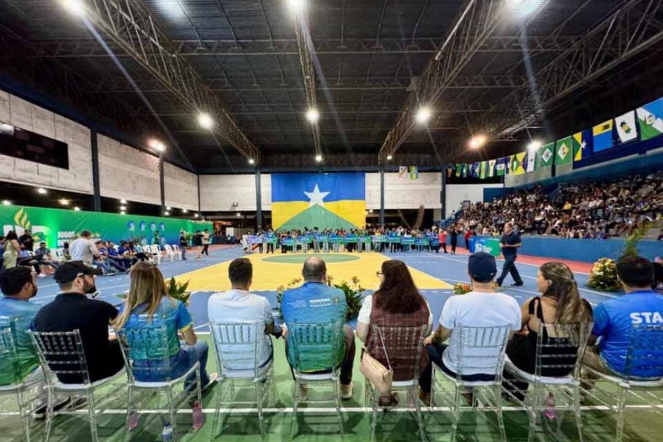 Emoção e tradição marcam a abertura dos Jogos Intermunicipais de Rondônia 