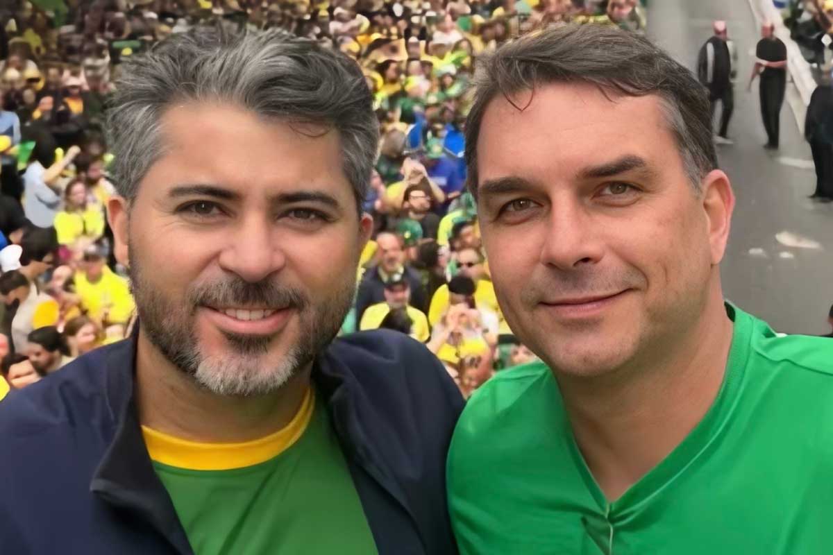 Flávio Bolsonaro participa de encontro do PL em Rondônia para lançamento da pré-candidatura de Marcos Rogério ao Governo