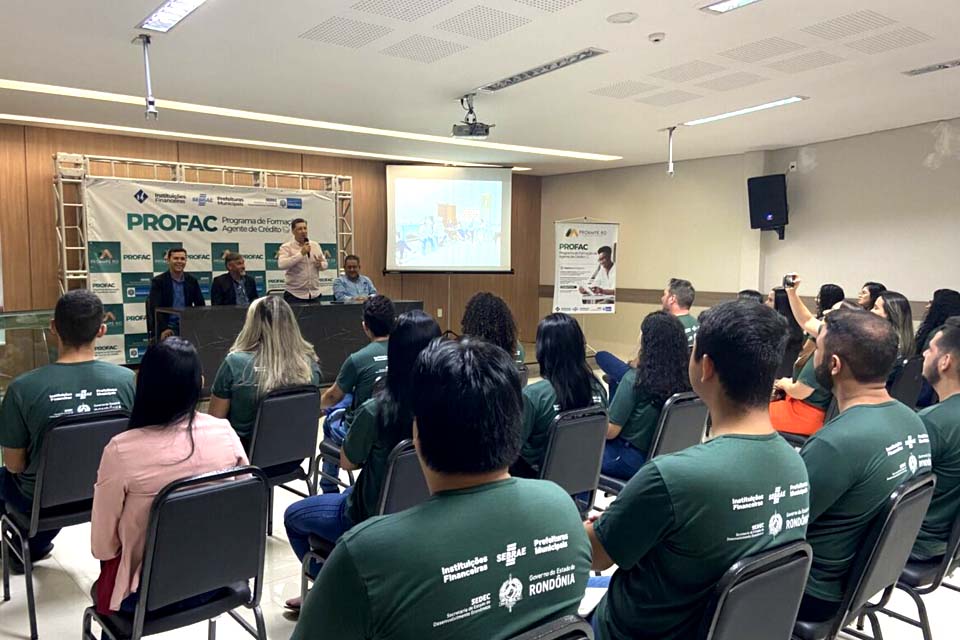 Nova turma de agentes de crédito é formada para atuar na expansão do Proampe em Rondônia