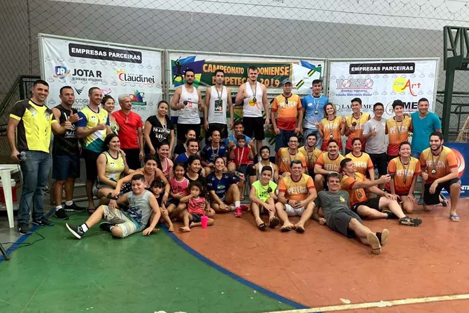 Segunda etapa do Campeonato Rondoniense de Peteca acontece em Cacoal