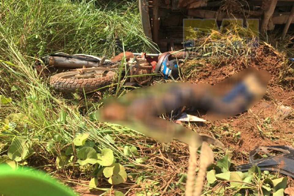 Motociclista morre após ser atingido por caminhão na BR-364