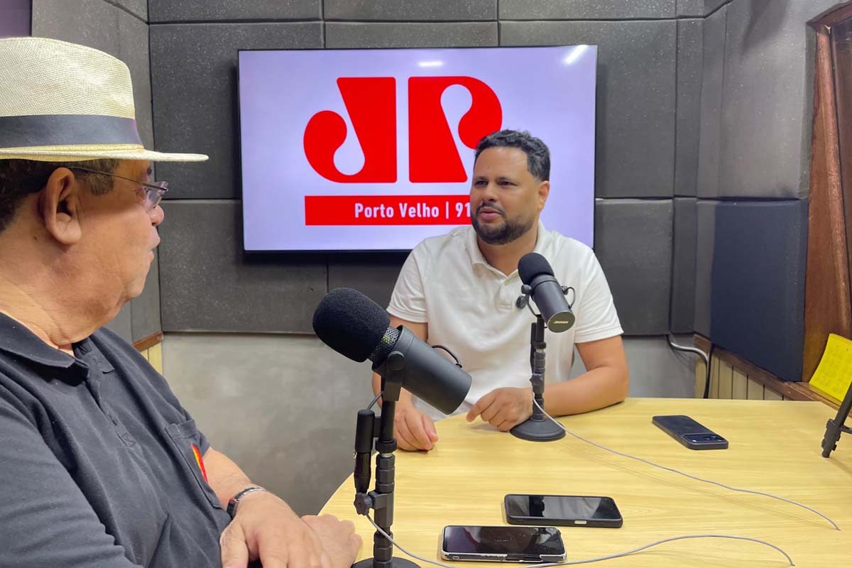 Samuel Costa é entrevistado no Jornal da Manhã e apresenta propostas para ampliar e descentralizar a saúde em Rondônia