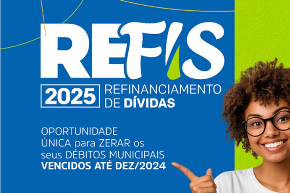 Prazo para refinanciar dívidas com a Prefeitura de Jaru com até 95% de desconto vai até 28 de novembro