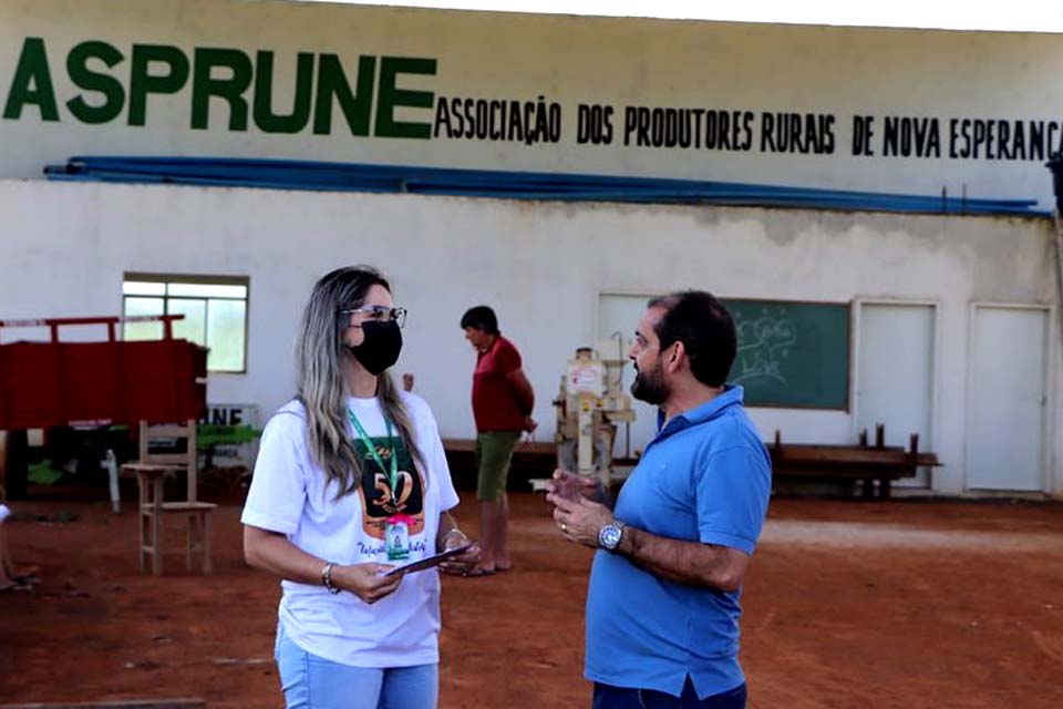Deputado Laerte Gomes anuncia recursos para construção de sede da Assocoação dos Produtores Rurais de Nova Esperança