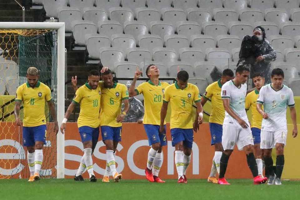 Brasil joga bem e goleia a Bolívia pelas Eliminatórias da Copa 2022 | Gols e Melhores Momentos