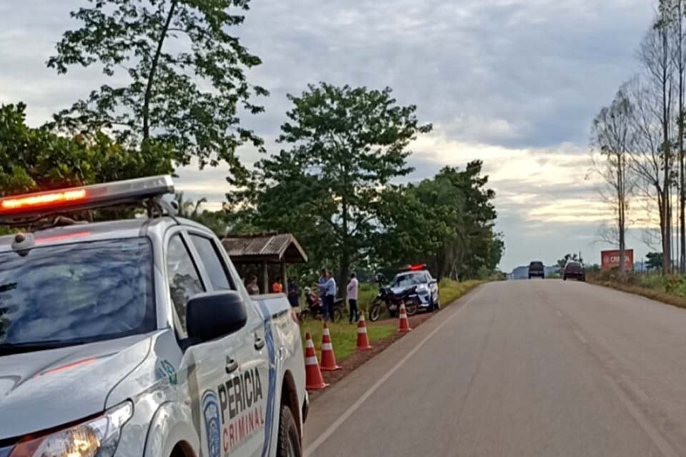Motociclista morre após grave acidente na RO-010 em Rolim de Moura