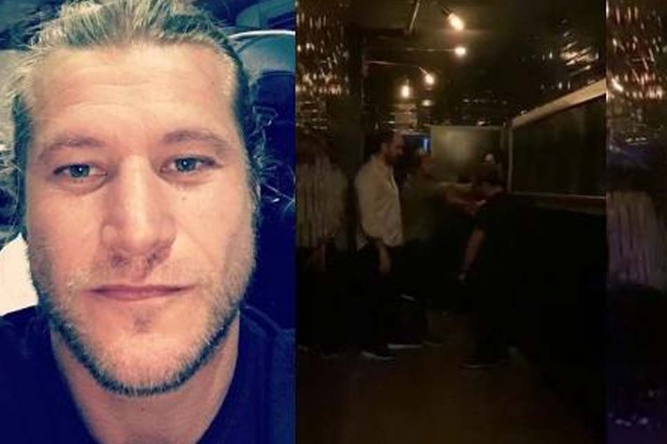 VÍDEO - Ex-BBB Diego Alemão é flagrado brigando em boate