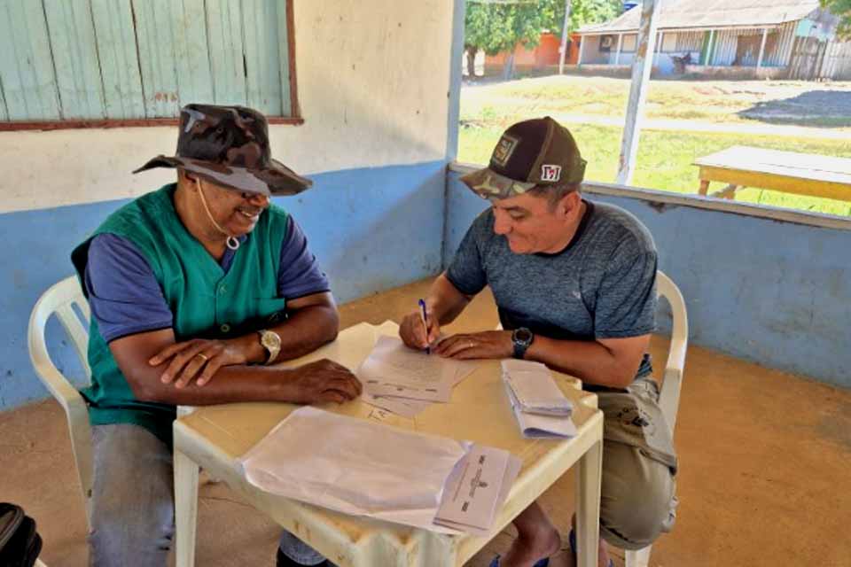 Semagrip realiza ação no Distrito Surpresa com apoio ao pequeno agricultor