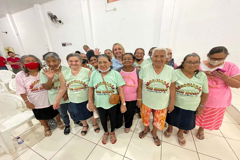 Ieda Chaves destaca potencial dos idosos e reitera compromisso com desenvolvimento de políticas públicas para a melhor idade