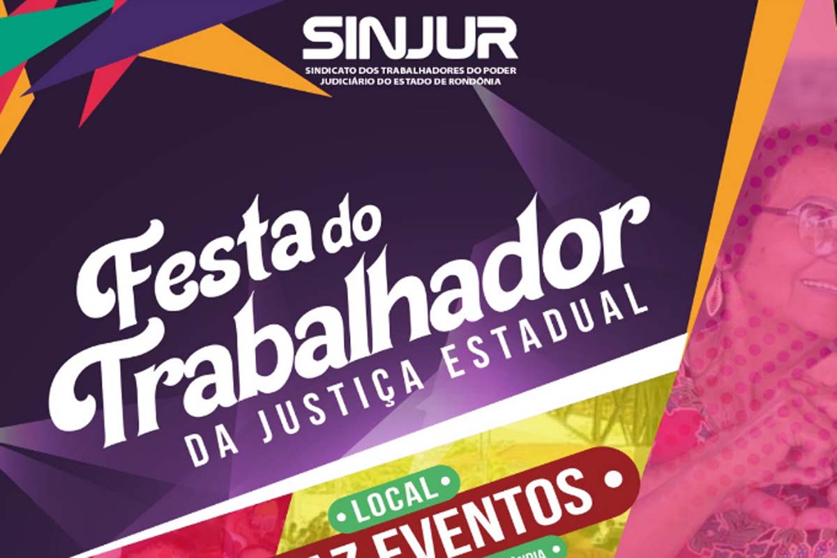 SINJUR celebra o Dia do Trabalhador da Justiça Estadual com almoço para filiados em Porto Velho