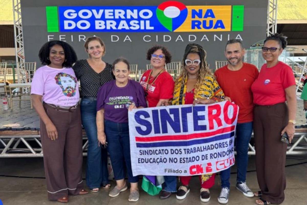 SINTERO participa da ação Governo do Brasil na Rua; entidade celebra aproximação do Governo Federal com a população