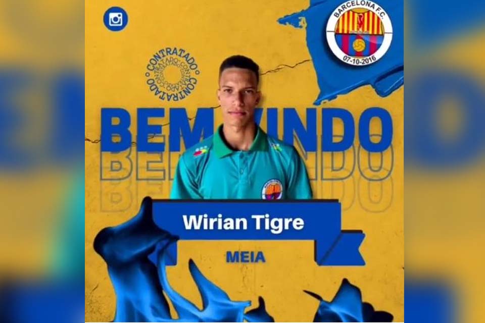 Barcelona acerta a contratação do meia Wirian Tigre