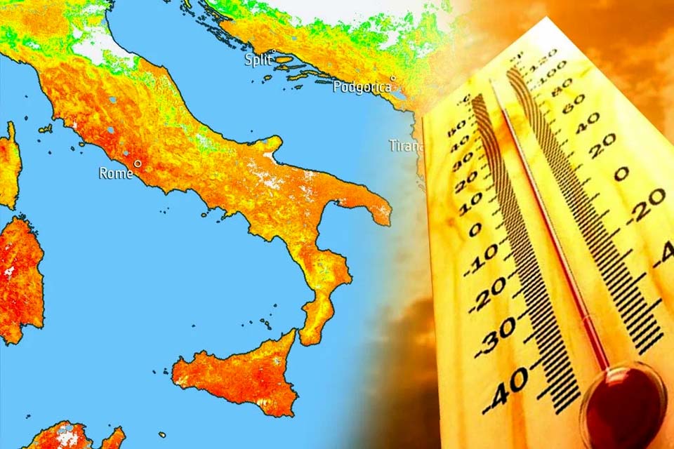 Ondas de calor aumentam mortalidade no centro-sul da Itália