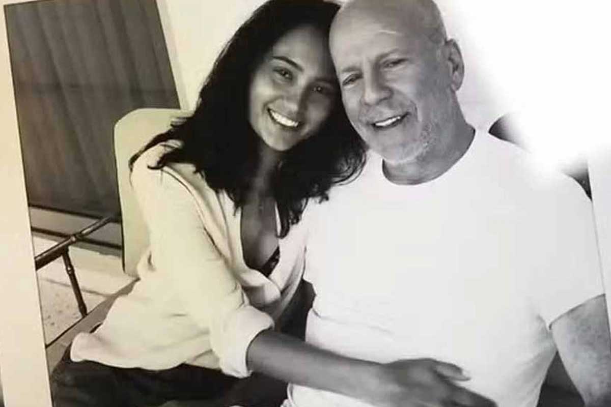 Esposa de Bruce Willis cria fundo para pesquisa sobre demência após diagnóstico do ator