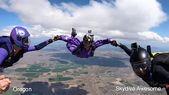 Paraquedistas quebram recorde com 50 atletas 