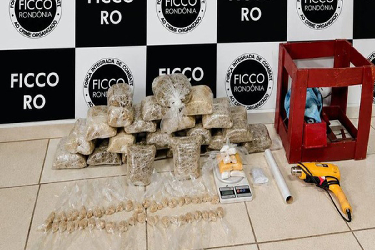 FICCO/RO prende quatro suspeitos de tráfico de drogas em Porto Velho