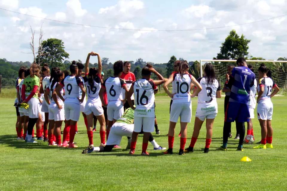 Jogadoras do Real Ariquemes começam preparação para o Brasileirão Série A2