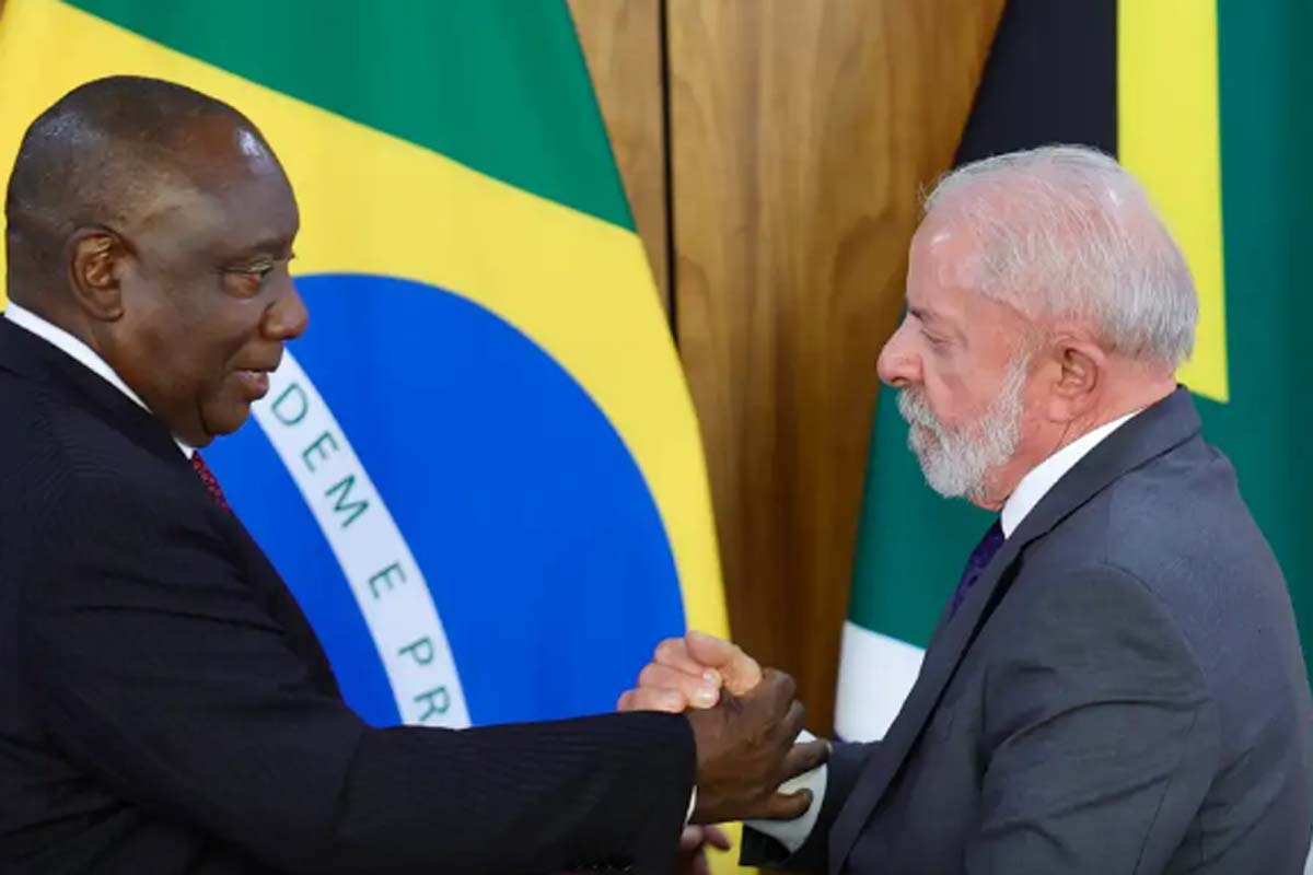 Lula: Brasil e África do Sul devem focar em autonomia para autodefesa