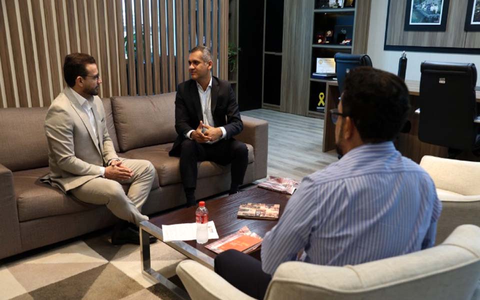 Visita institucional alinha diálogo entre MPRO e Poder Legislativo