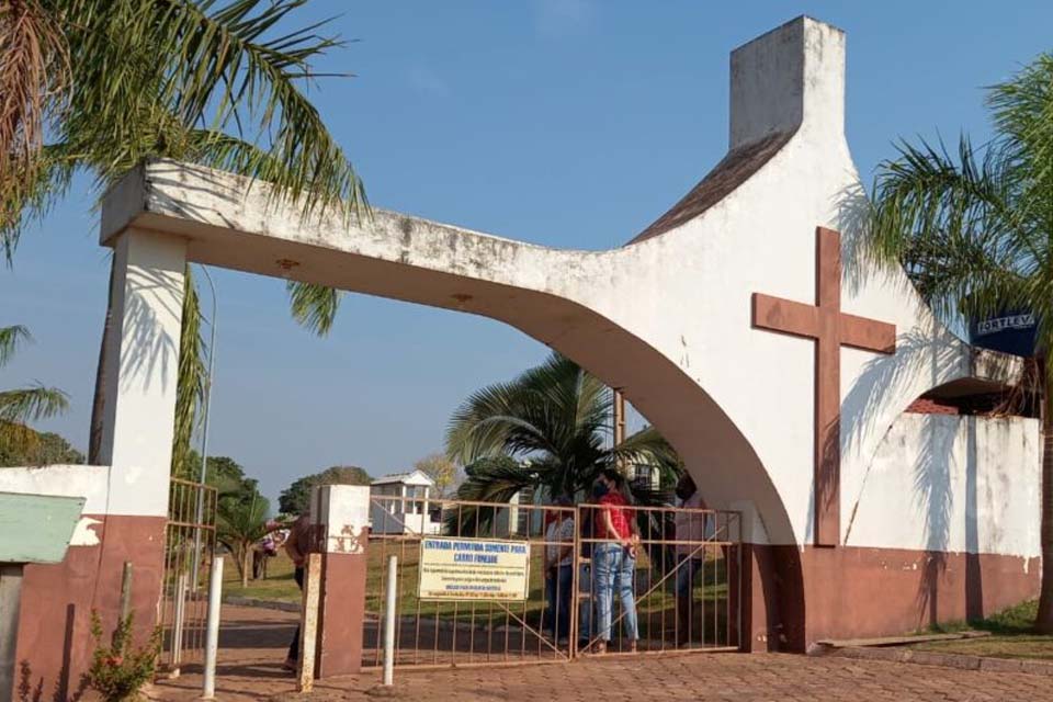 Prefeitura alerta que obras no cemitério municipal poderão acontecer até dia 23 de outubro