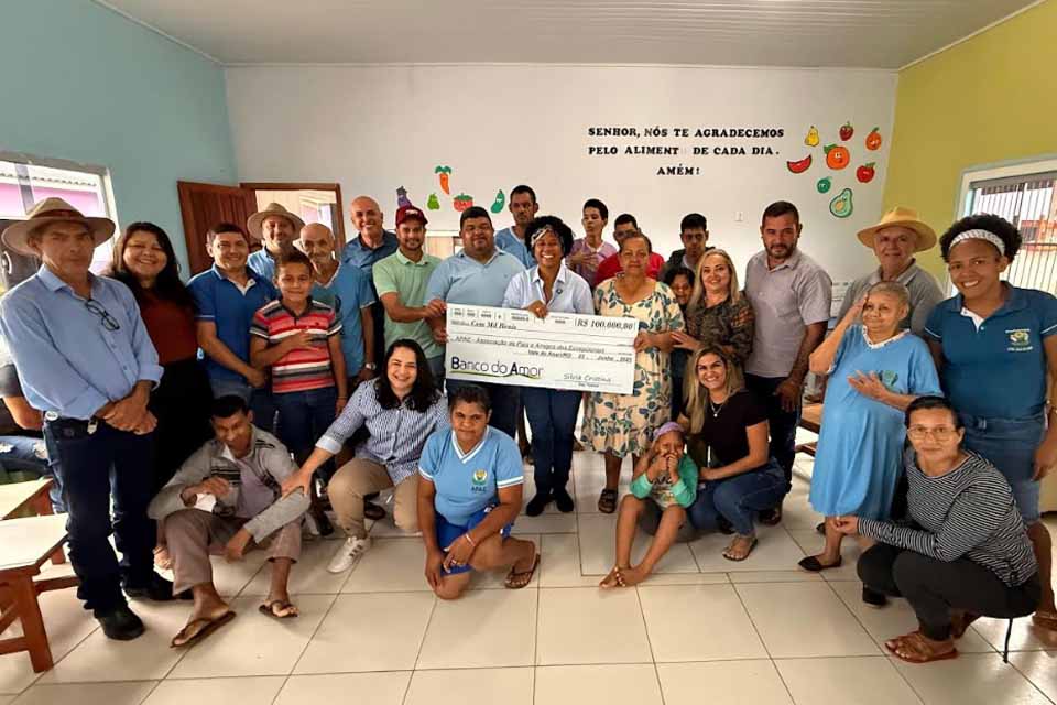 Apae de Vale do Anari recebe R$ 100 mil de emenda da deputada federal Sílvia Cristina