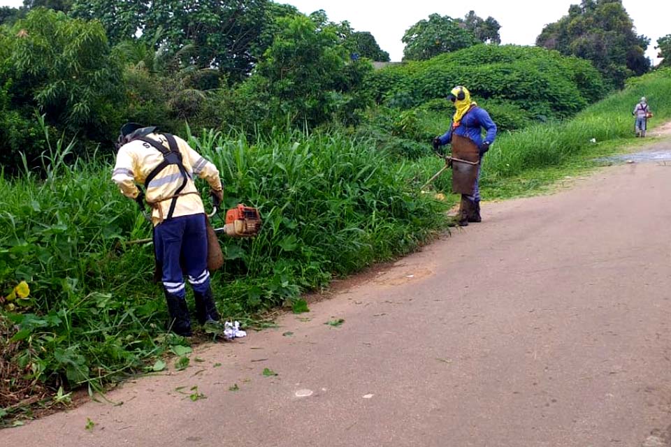 Prefeitura inicia mutirão de limpeza no bairro Triângulo