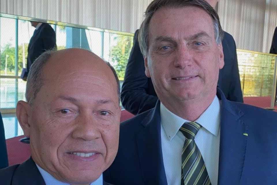 Coronel Chrisóstomo e Jair Bolsonaro tratam sobre a transposição de servidores e o agronegócio de Rondônia