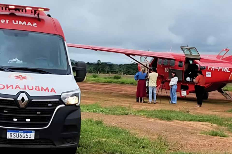 Prefeitura viabiliza transferência aérea de paciente cardiopata para cirurgia de alto risco no Paraná