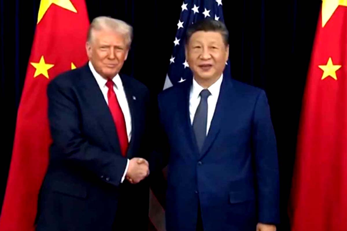 Em encontro de rivais, Trump fala em 